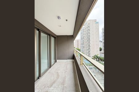 Studio à venda com 27m², 1 quarto e sem vagaVaranda