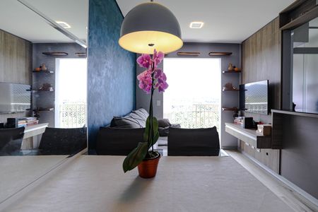 Sala de apartamento para alugar com 2 quartos, 49m² em Vila Mogilar, Mogi das Cruzes