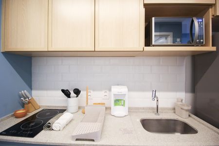 Studio para alugar com 35m², 1 quarto e sem vagaCozinha