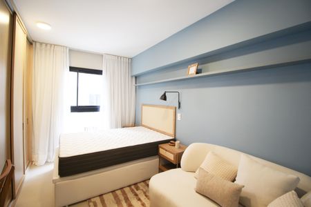 Suíte  de kitnet/studio para alugar com 1 quarto, 35m² em Itaim Bibi, São Paulo