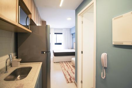 Studio para alugar com 35m², 1 quarto e sem vagaCozinha