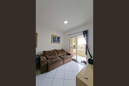 Sala de apartamento para alugar com 1 quarto, 51m² em Guilhermina, Praia Grande
