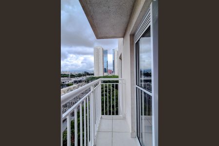 Varanda da Sala de apartamento para alugar com 2 quartos, 40m² em Várzea da Barra Funda, São Paulo