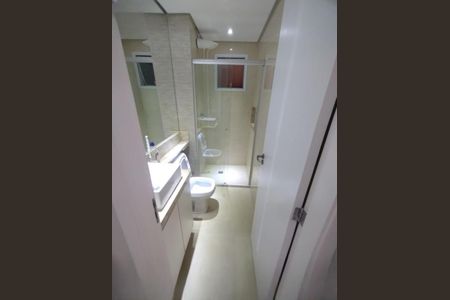 Banheiro de apartamento à venda com 2 quartos, 51m² em Jardim Casablanca, São Paulo