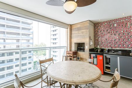 Varanda gourmet de apartamento para alugar com 2 quartos, 107m² em Vila Olímpia, São Paulo