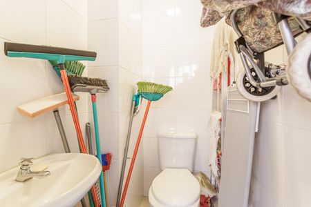 Apartamento para alugar com 107m², 2 quartos e 2 vagasBanheiro de serviço