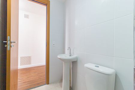 Banheiro de apartamento para alugar com 1 quarto, 28m² em Belenzinho, São Paulo