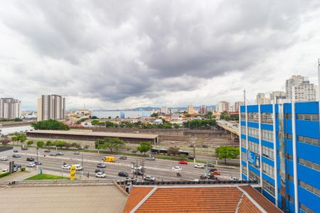 Vista - Sala de apartamento para alugar com 1 quarto, 28m² em Belenzinho, São Paulo