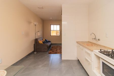 Casa de condomínio à venda com 65m², 2 quartos e sem vagaCozinha e Área de Serviço