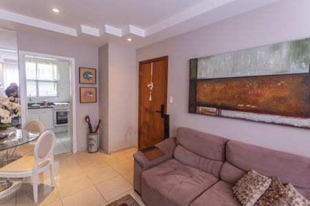 Sala de apartamento à venda com 2 quartos, 64m² em Serra, Belo Horizonte