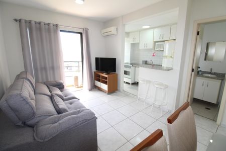 Sala de apartamento para alugar com 1 quarto, 48m² em Parque Residencial Aquarius, São José dos Campos