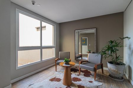 Apartamento para alugar com 49m², 1 quarto e 1 vagaHall social