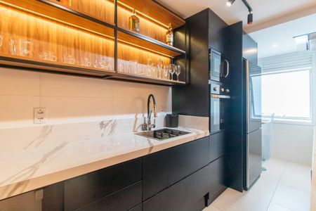 Apartamento para alugar com 49m², 1 quarto e 1 vagaCozinha e Área de Serviço