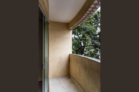 Varanda da Sala de apartamento para alugar com 3 quartos, 100m² em Nova Suíça, Belo Horizonte