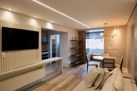 Sala de apartamento para alugar com 3 quartos, 100m² em Funcionários, Belo Horizonte