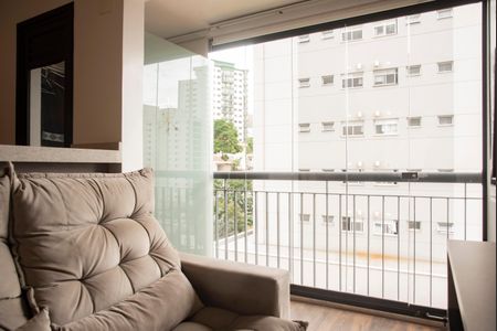 Varanda da Sala de apartamento para alugar com 2 quartos, 57m² em Vila da Saúde, São Paulo