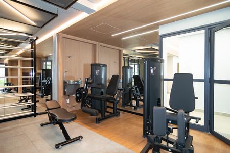 Studio para alugar com 27m², 1 quarto e sem vagaAcademia