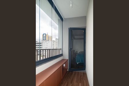 Studio para alugar com 27m², 1 quarto e sem vagaVaranda
