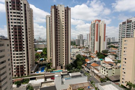 Vista da Varanda gourmet de apartamento à venda com 2 quartos, 49m² em Tatuapé, São Paulo