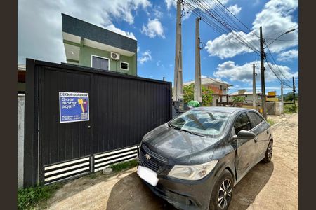 Fachada de casa para alugar com 1 quarto, 24m² em São João do Rio Vermelho, Florianópolis
