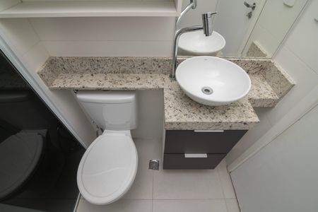 Apartamento para alugar com 59m², 2 quartos e 1 vagaBanheiro do Quarto 2 Suíte