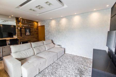 Sala  de casa de condomínio à venda com 2 quartos, 73m² em Centro de Apoio I (alphaville), Santana de Parnaíba