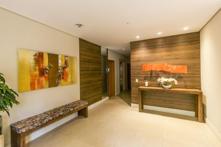 Casa de condomínio à venda com 73m², 2 quartos e 2 vagasHall social