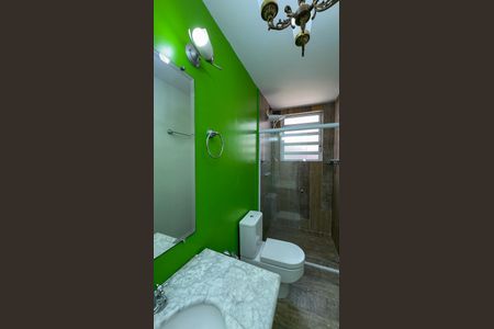 Banheiro da Suíte de casa para alugar com 1 quarto, 25m² em Itaim Bibi, São Paulo