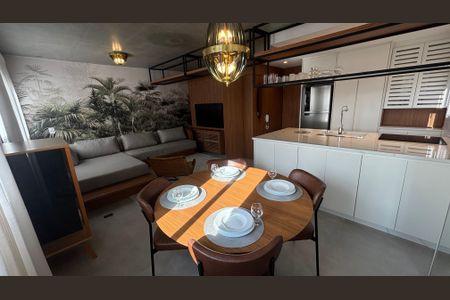 Apartamento para alugar com 36m², 1 quarto e 1 vagaCozinha - Sala de Jantar