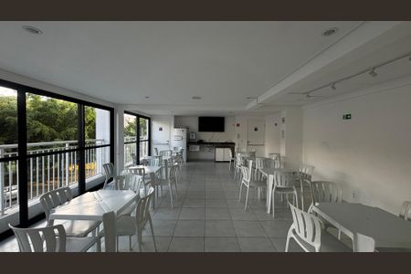 Apartamento para alugar com 36m², 1 quarto e 1 vagaSalão de Festas