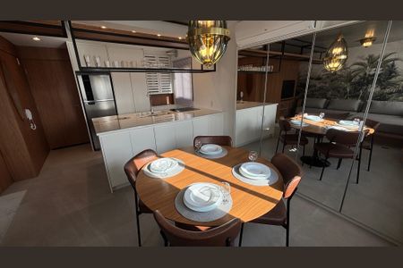 Apartamento para alugar com 36m², 1 quarto e 1 vagaCozinha - Sala de Jantar
