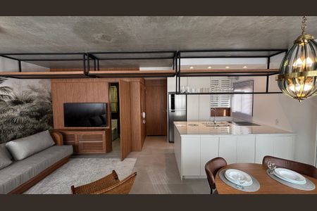 Apartamento para alugar com 36m², 1 quarto e 1 vagaCozinha - Sala de Jantar