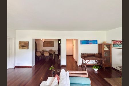 Sala de apartamento para alugar com 4 quartos, 184m² em Gávea, Rio de Janeiro