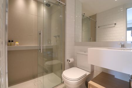 Apartamento à venda com 95m², 2 quartos e 2 vagasBanheiro da Suíte 1