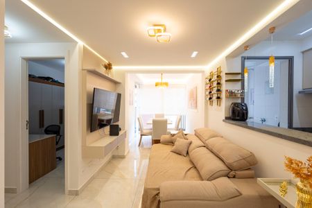 Sala de apartamento para alugar com 2 quartos, 65m² em Vila Monte Alegre, São Paulo