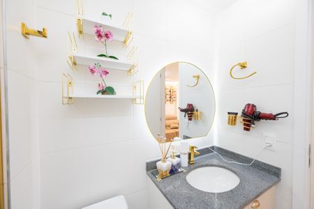 Apartamento para alugar com 65m², 2 quartos e 1 vagaBanheiro Social