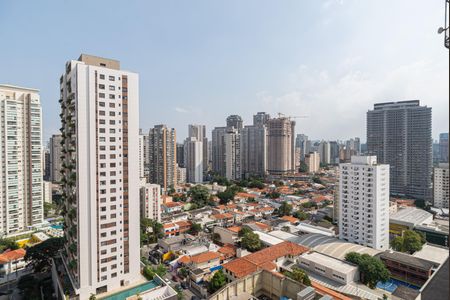 Studio para alugar com 25m², 1 quarto e sem vaga Studio para alugar com 25m², 1 quarto e sem vagaVista da Varanda do Quarto