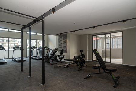 Studio para alugar com 25m², 1 quarto e sem vaga Studio para alugar com 25m², 1 quarto e sem vagaÁrea comum - Academia