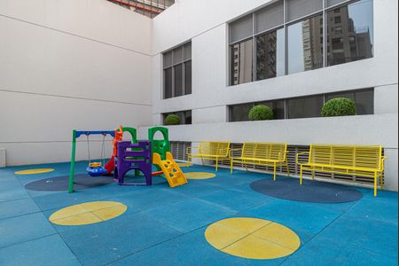 Studio para alugar com 25m², 1 quarto e sem vaga Studio para alugar com 25m², 1 quarto e sem vagaÁrea comum - Playground