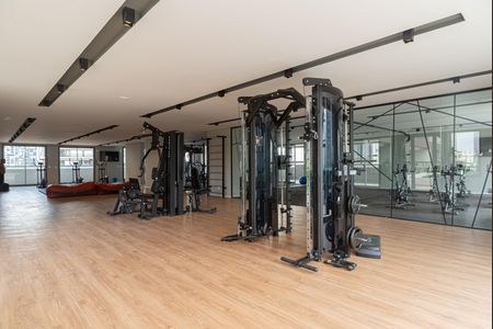 Studio para alugar com 25m², 1 quarto e sem vaga Studio para alugar com 25m², 1 quarto e sem vagaÁrea comum - Academia