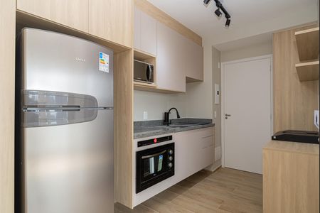 Studio para alugar com 25m², 1 quarto e sem vaga Studio para alugar com 25m², 1 quarto e sem vagaCozinha