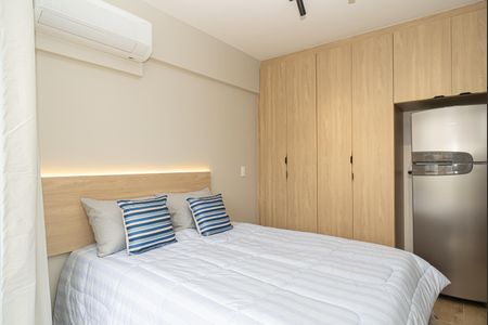 Studio para alugar com 25m², 1 quarto e sem vaga Studio para alugar com 25m², 1 quarto e sem vagaQuarto