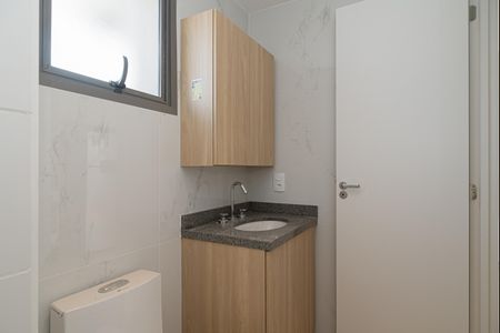 Studio para alugar com 25m², 1 quarto e sem vaga Studio para alugar com 25m², 1 quarto e sem vagaBanheiro