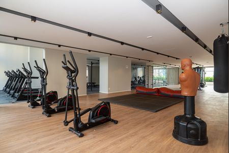 Studio para alugar com 25m², 1 quarto e sem vaga Studio para alugar com 25m², 1 quarto e sem vagaÁrea comum - Academia