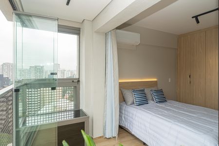 Studio para alugar com 25m², 1 quarto e sem vaga Studio para alugar com 25m², 1 quarto e sem vagaQuarto