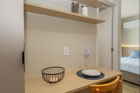 Studio para alugar com 25m², 1 quarto e sem vaga Studio para alugar com 25m², 1 quarto e sem vagaCozinha