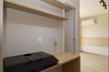 Studio para alugar com 25m², 1 quarto e sem vaga Studio para alugar com 25m², 1 quarto e sem vagaCozinha