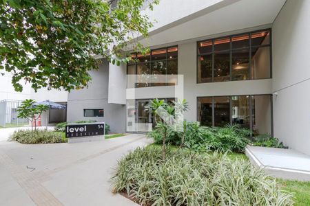Studio para alugar com 25m², 1 quarto e sem vaga Studio para alugar com 25m², 1 quarto e sem vagaFachada