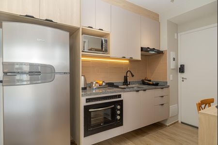 Studio para alugar com 25m², 1 quarto e sem vaga Studio para alugar com 25m², 1 quarto e sem vagaCozinha