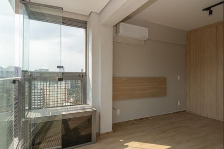 Varanda do Quarto de kitnet/studio para alugar com 1 quarto, 25m² em Jardim das Acacias, São Paulo